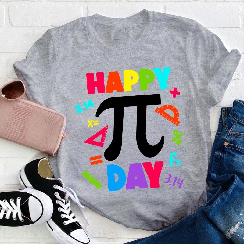 Happy Pi Day Teacher T-Shirt