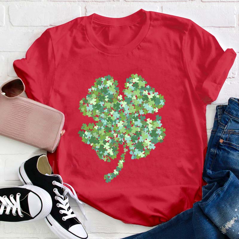 Cute Shamrock Teacher T-Shirt