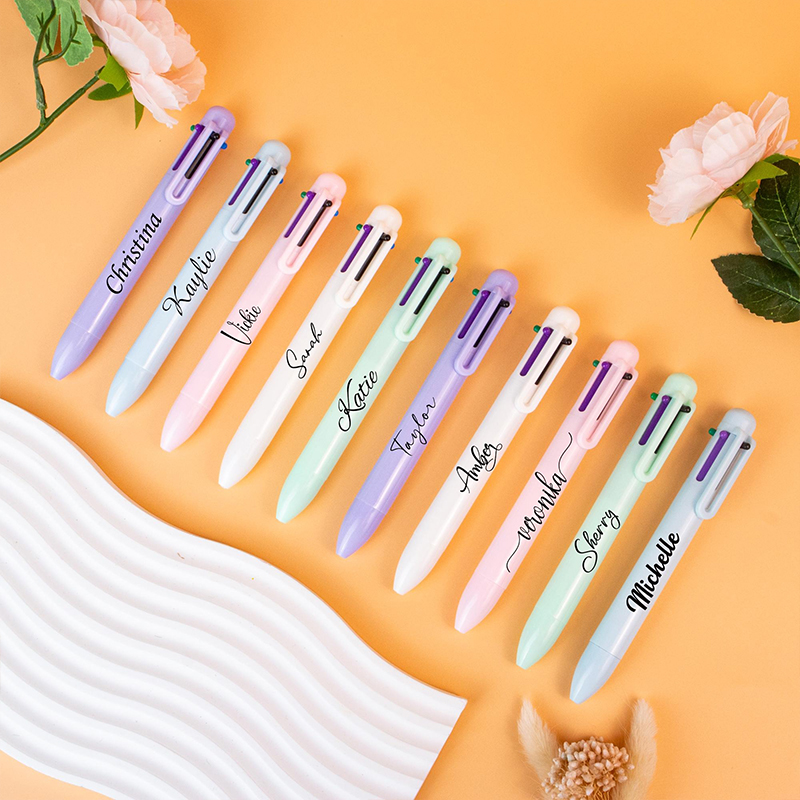 Personalized Name Multi Colour Teacher Pens