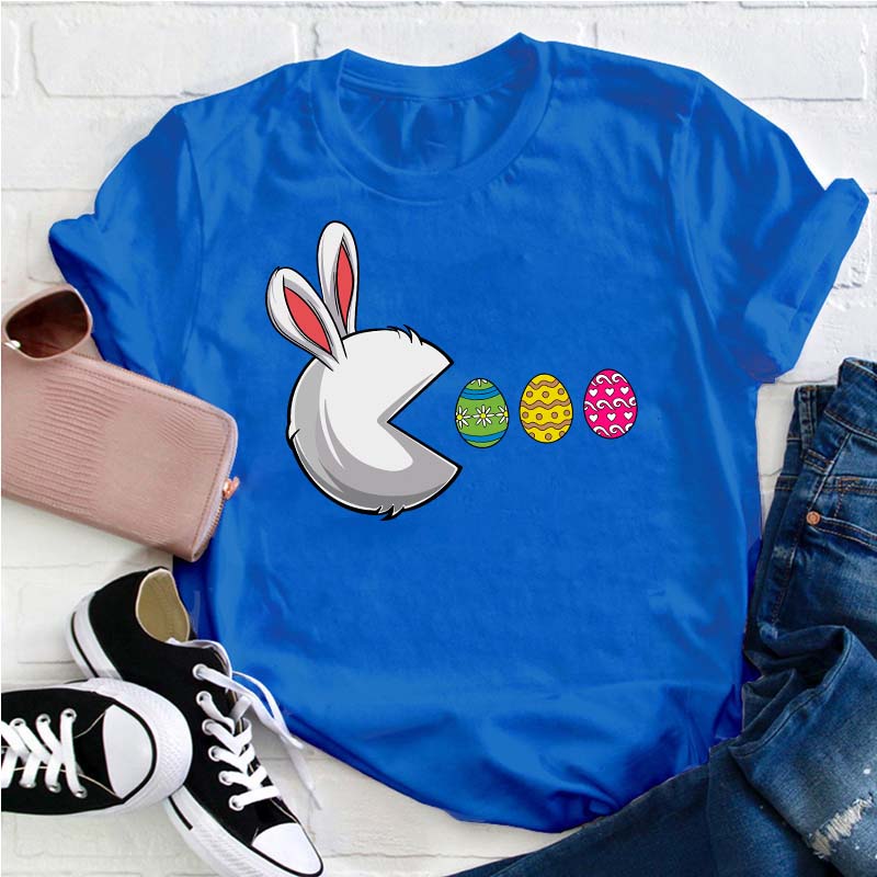 Egg Hunter Rabbit Teacher T-Shirt