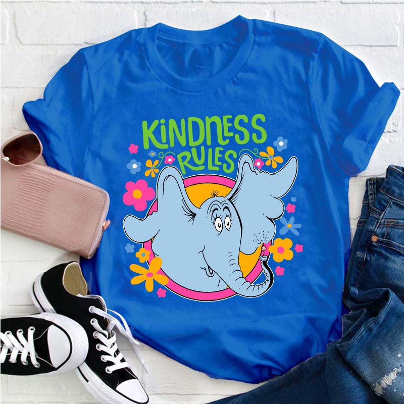 Kindness Rules Teacher T-Shirt