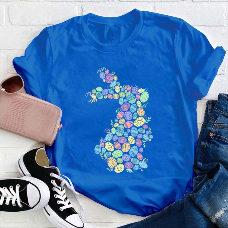 Cute Bunny Teacher T-Shirt