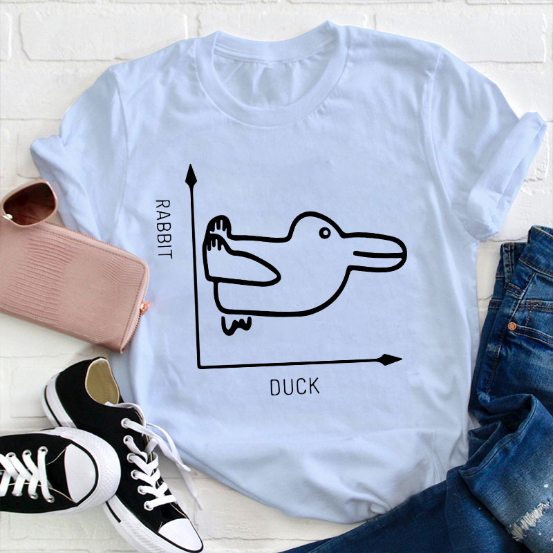 Duck Rabbit Graph T-Shirt