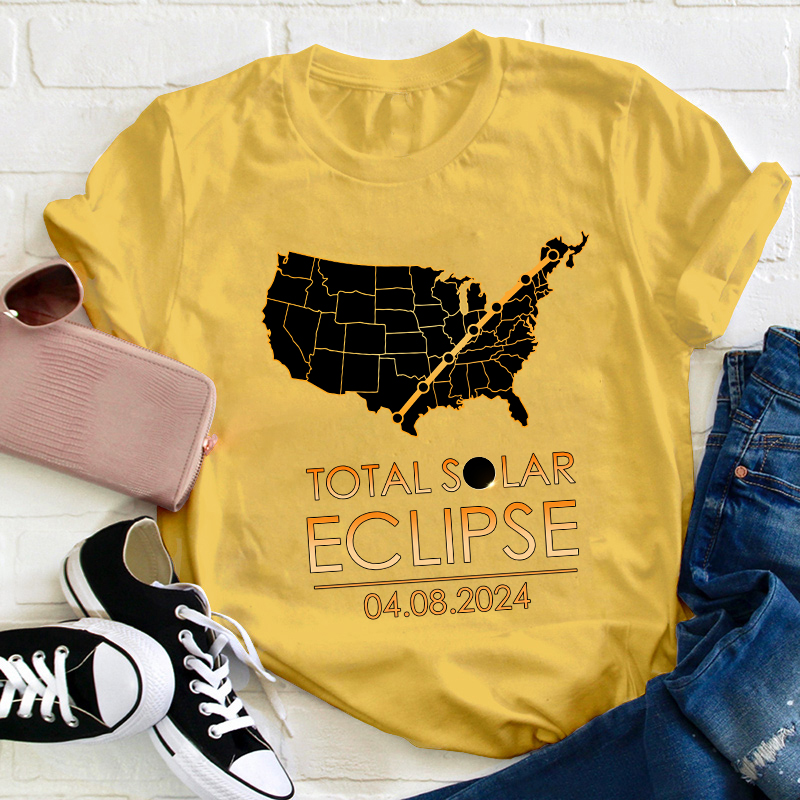 Total Solar Eclipse Teacher T-Shirt