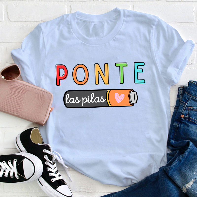 Ponte Las Pilas Teacher T-Shirt
