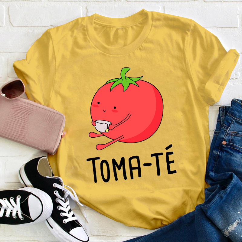 Toma-Te Cute Spanish Teacher T-Shirt
