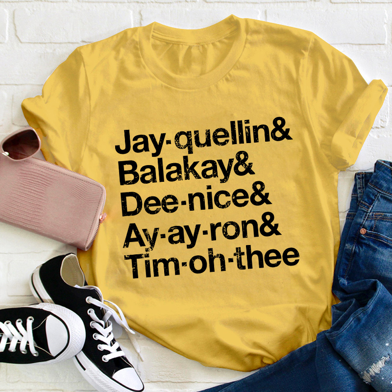 Substitute Teacher Roll Call Teacher T-Shirt