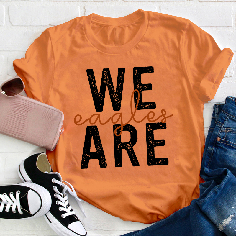 Personalized We Are We Are Winner Teacher T-Shirt
