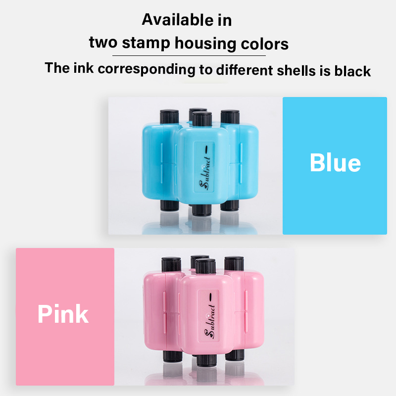 Four-In-One Math Teaching Teacher Stamp