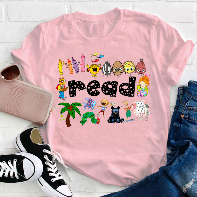 Read Children's Books Teacher T-Shirt