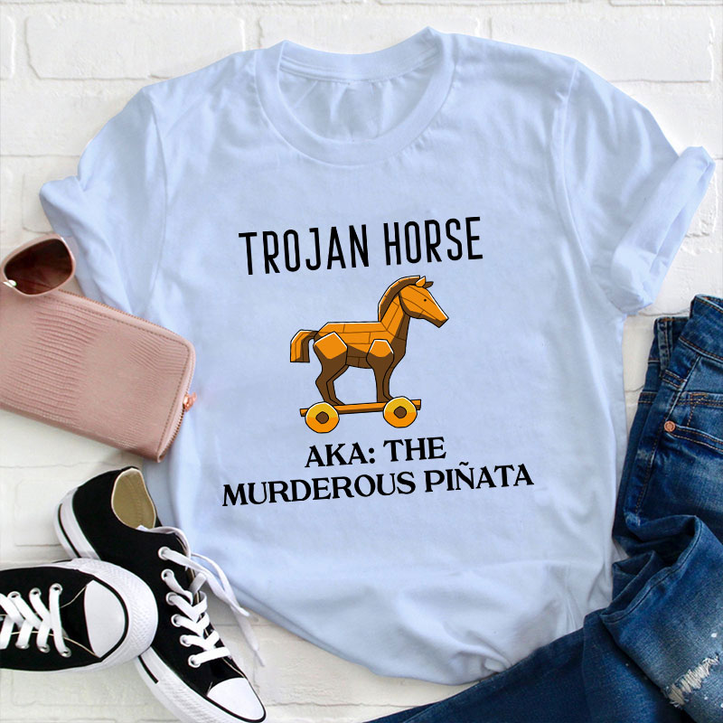 Trojan Horse History Teacher T-Shirt