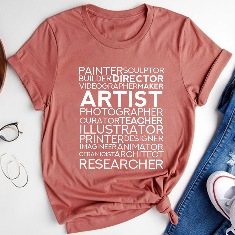 Artist Art Teacher T-Shirt