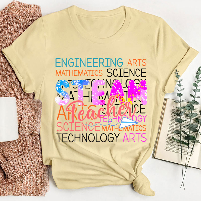 Science Technology Engineering Arts Math Teacher T-Shirt