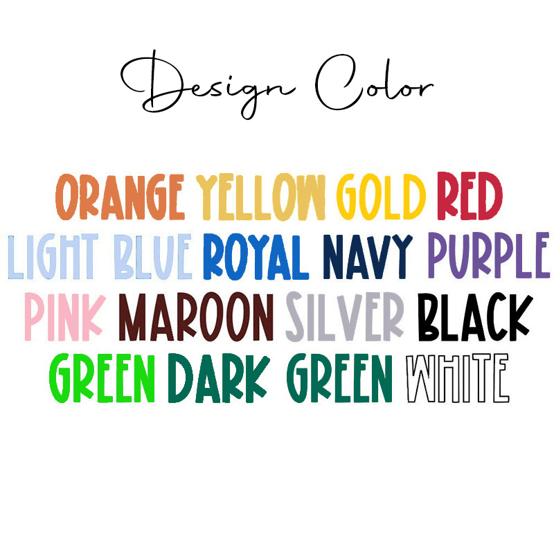 Personalized Mascot Inkjet Word Art Teacher T-Shirt