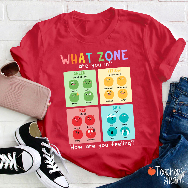 How Are You Feeling Teacher T-Shirt