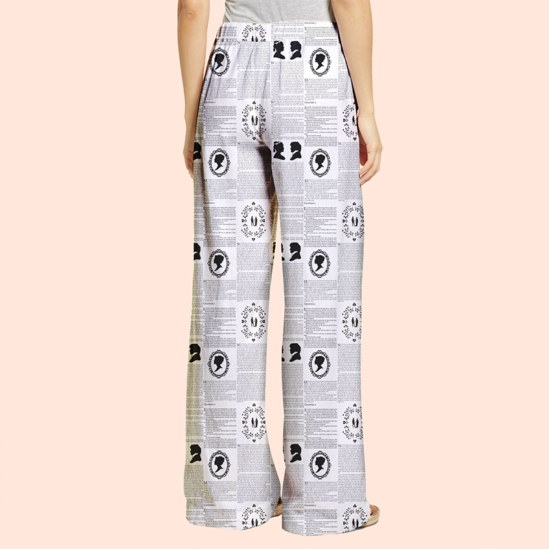 Sense And Sensibility Book Teacher Wide Leg Pants