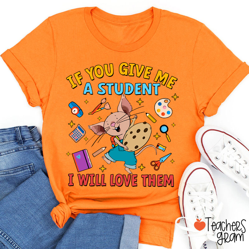 The Little Mouse Who Give Us Love Teacher T-Shirt