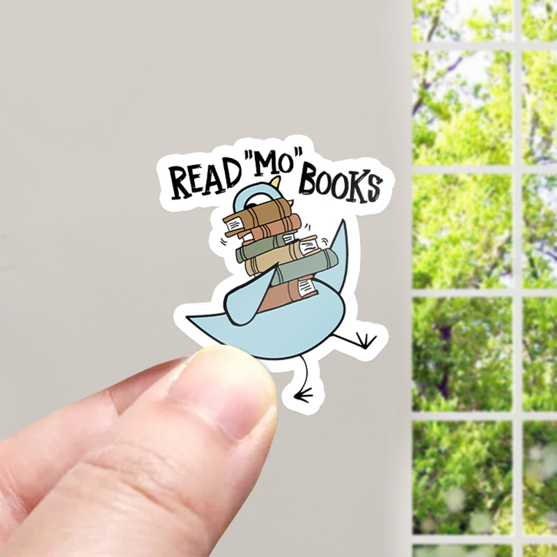 Read Mo Books More Teacher Stickers
