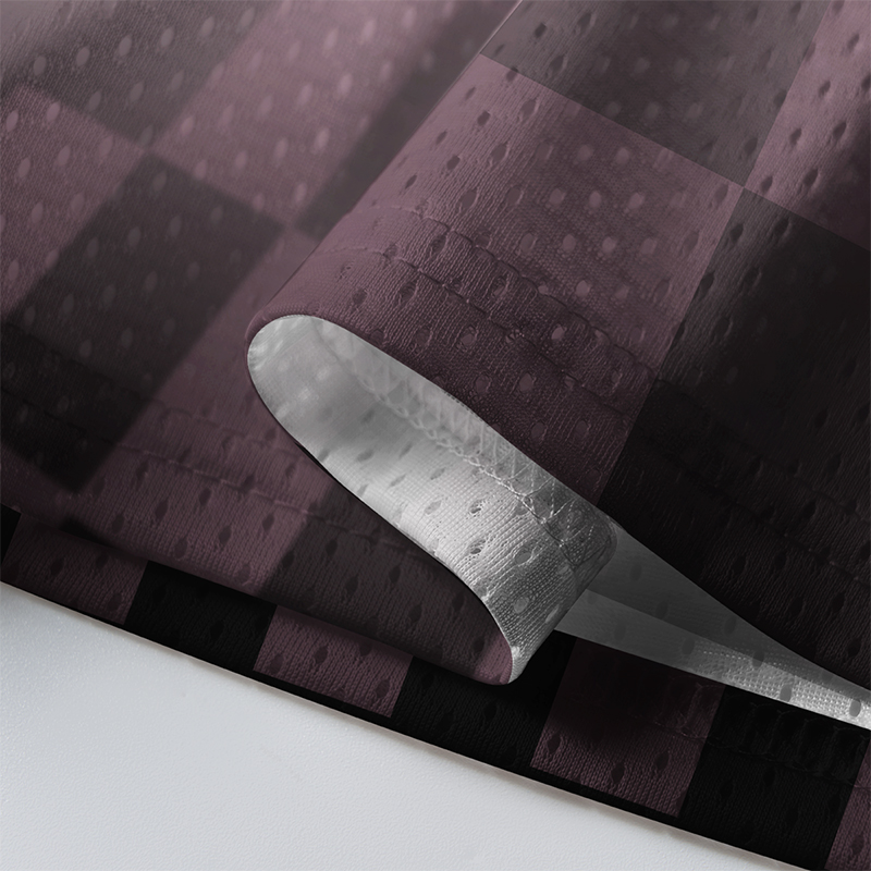 Personalized Name And Number Gradient Checkered Teacher Mesh Jersey