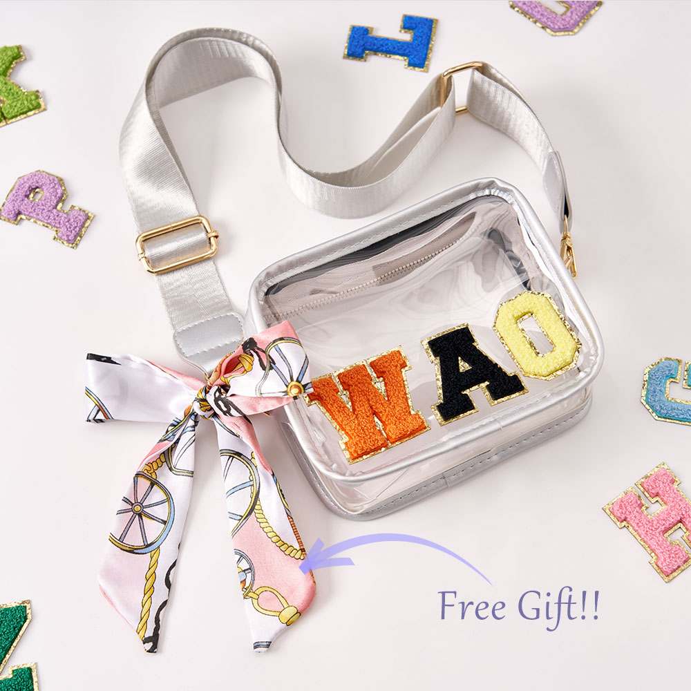 Personalized Clear Stadium Bag