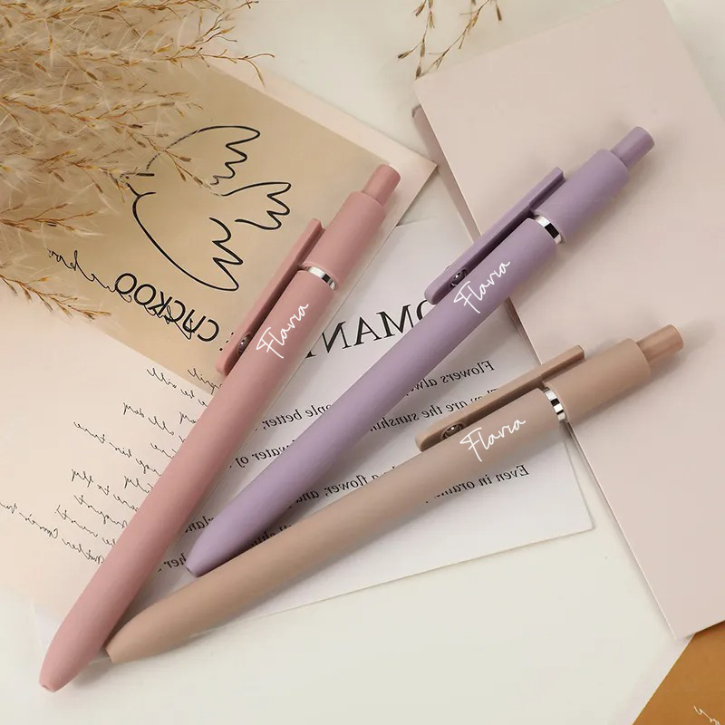 Personalized Name Set Of 6 Engraved Teacher Pens