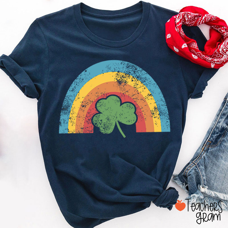 Lucky St Patricks Day Teacher T-Shirt