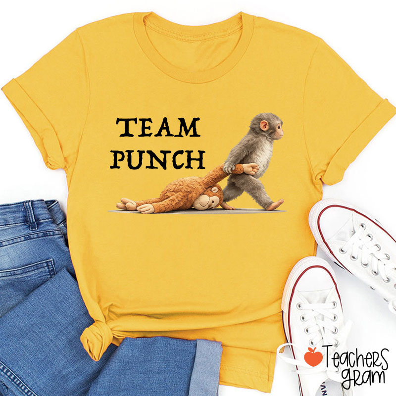 Team Punch Comfort Colors Teacher T-Shirt