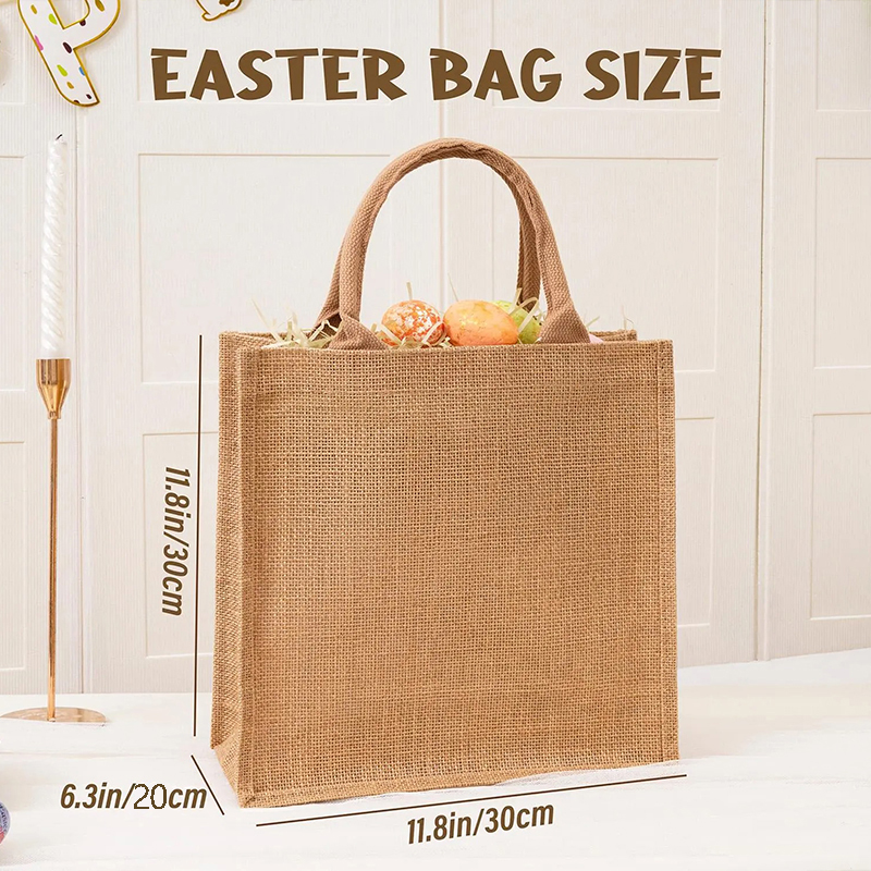 Personalized Easter Bunny Tote Bag