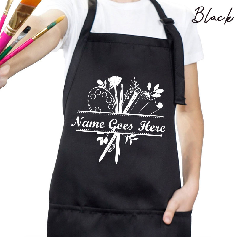 Personalized Art Crew Apron