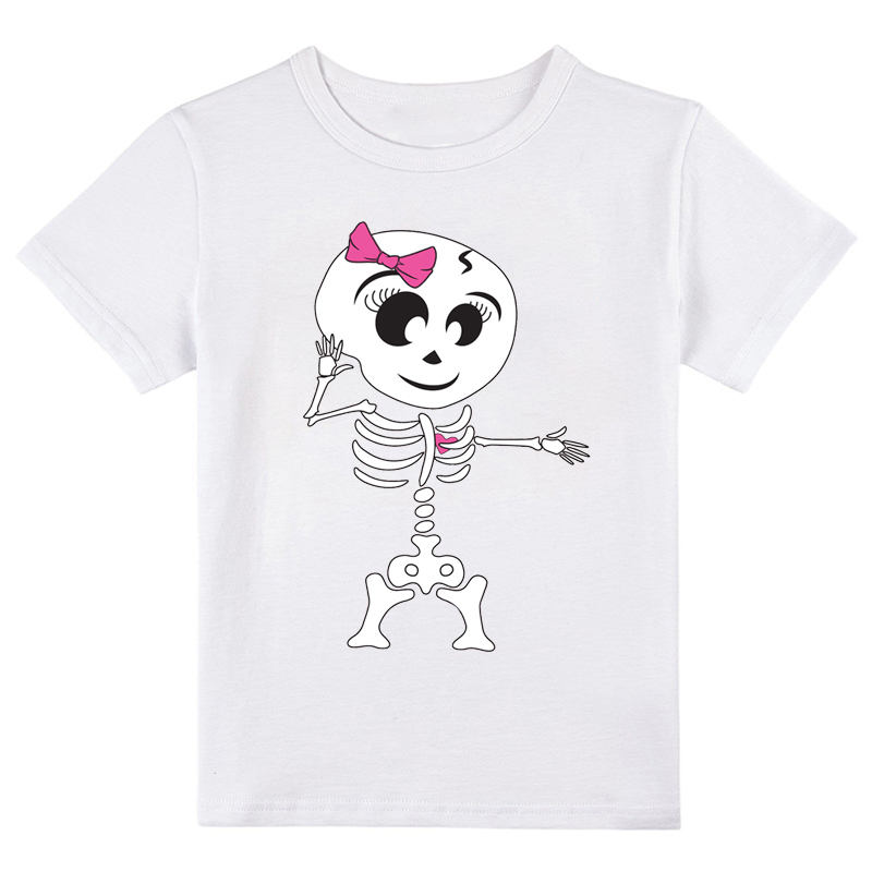 Cute Skeleton Halloween Spooky Class T-Shirt
