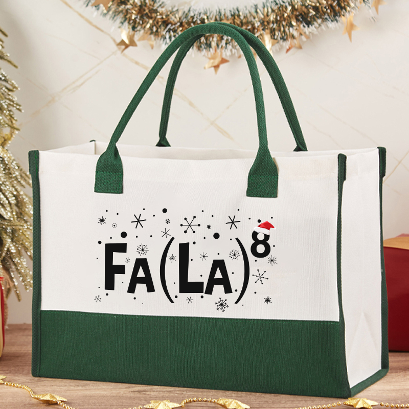 FA LA Teacher Cotton Tote Bag