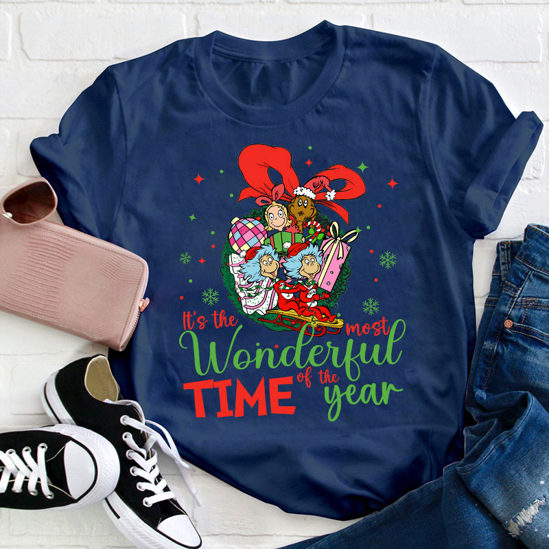 It's The Most Wonderful Time Of The Year Teacher T-Shirt