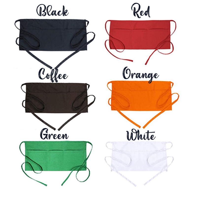 Personalized Teach Inspire Shape Teacher Apron With Pockets