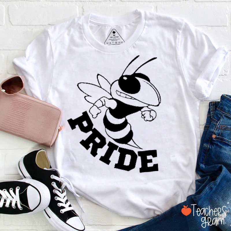 Personalized Mascot Pride Game Day Teacher T-Shirt