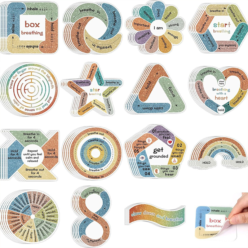 15PCS Anxiety Relief Sensory Teacher Stickers