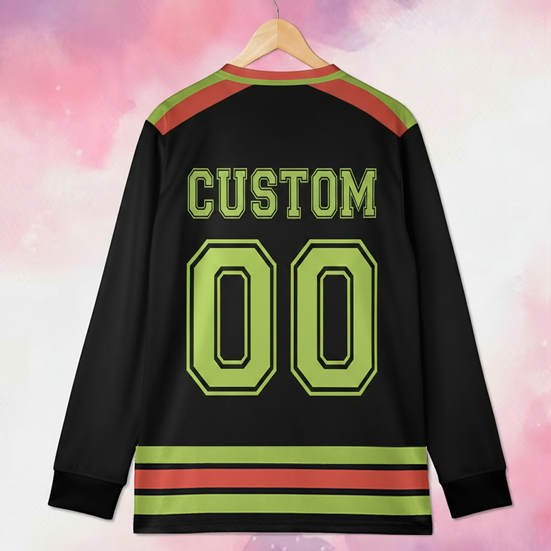 Personalized Name And Number Mean Guy Squad Teacher Long Sleeve Jersey