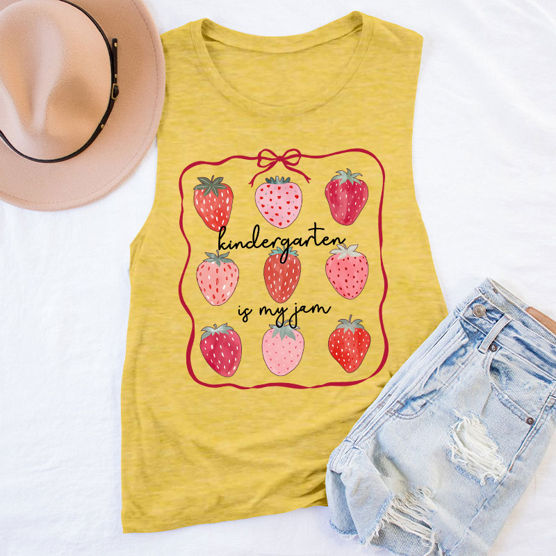 Personalized Grade You Are My Jam Teacher Tank Top