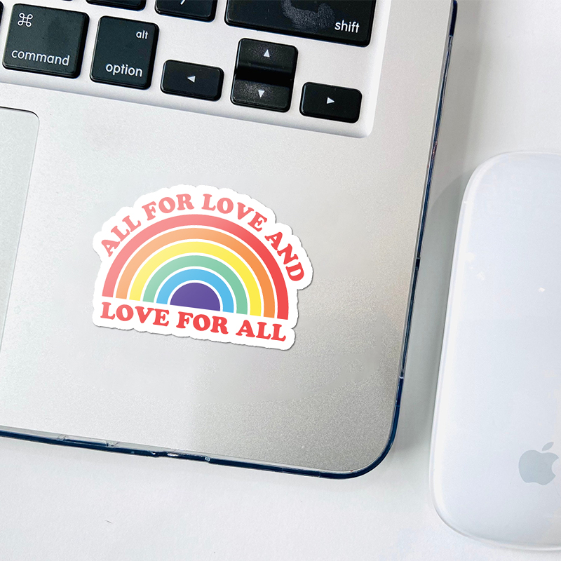 All For Love And Love For All Teacher Stickers
