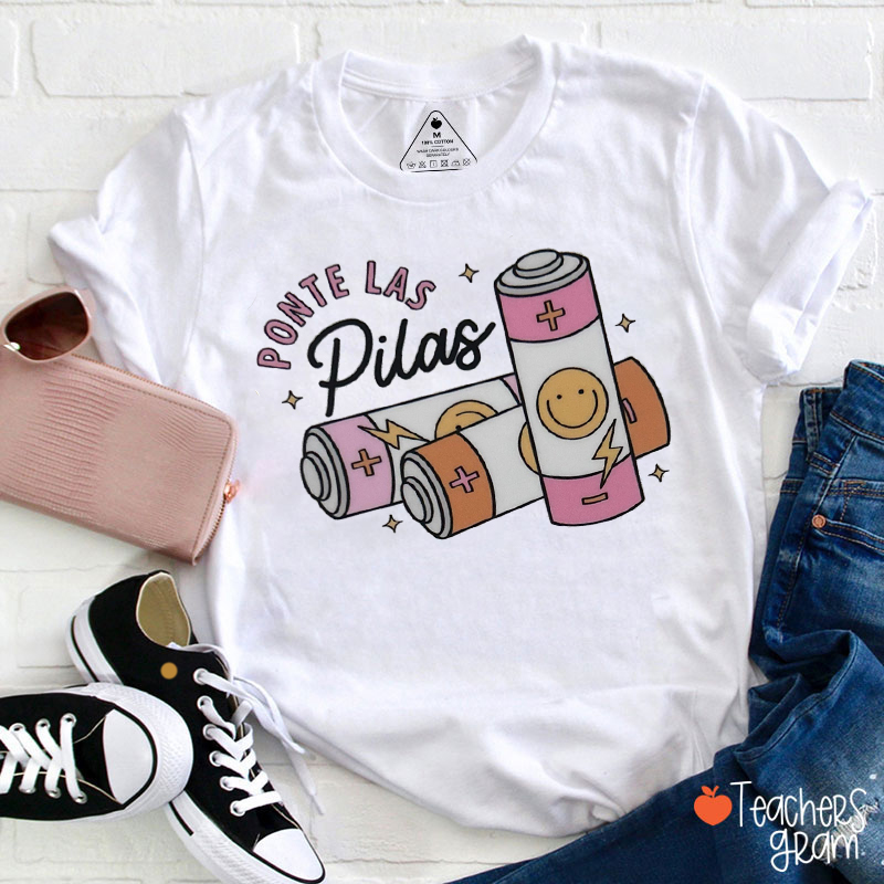 Ponte Las Pilas Spanish Teacher T-Shirt