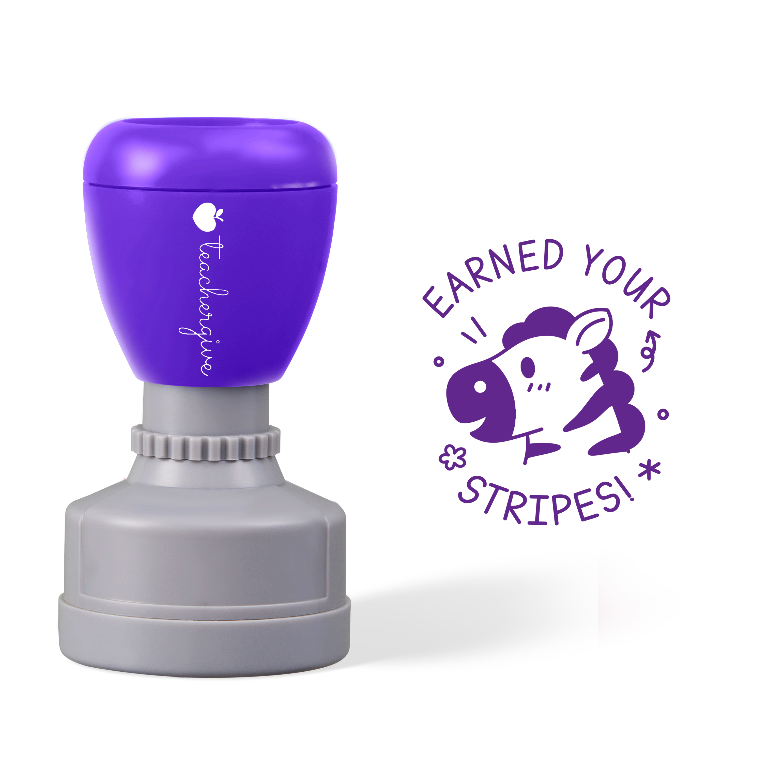 Earned Your Stripes Teacher Stamp