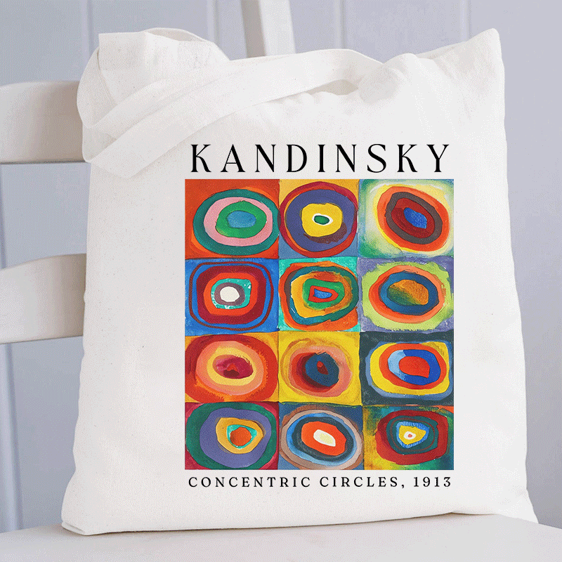Colorful Circles Tote Bag