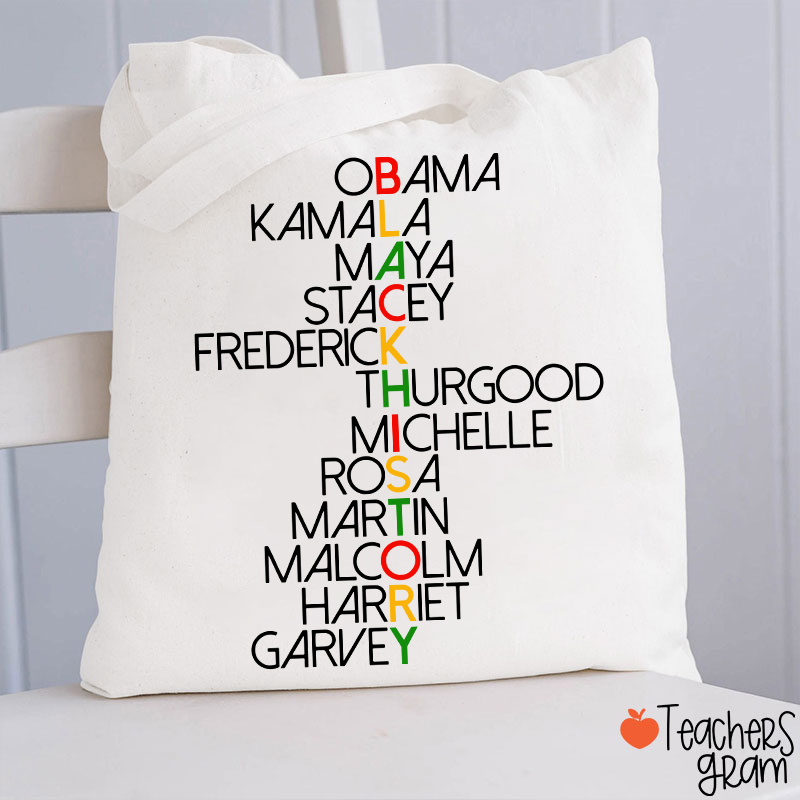 They Are Black History Teacher  Tote Bag