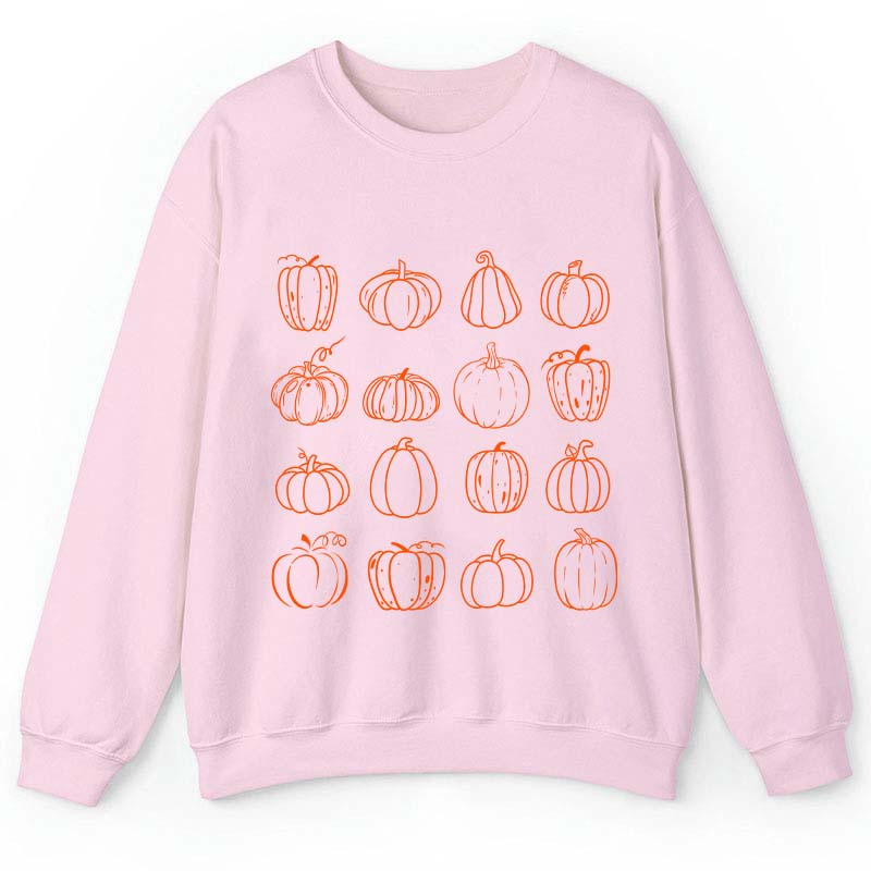 Pumpkins We Are All Different Teacher Sweatshirt