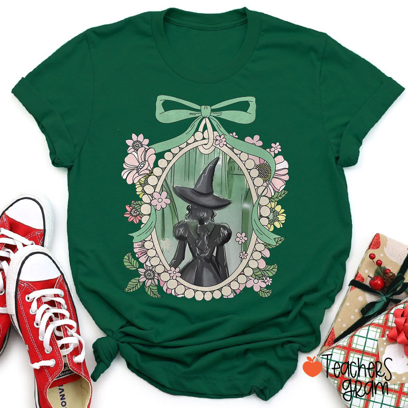 Personalized Coquette Wicked Glinda And Elphaba Teacher T-Shirt