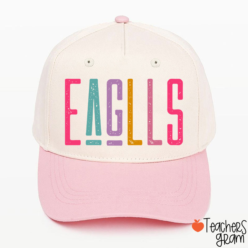 Personalized Mascot School Pride Comfortable Colors Teacher Baseball Cap