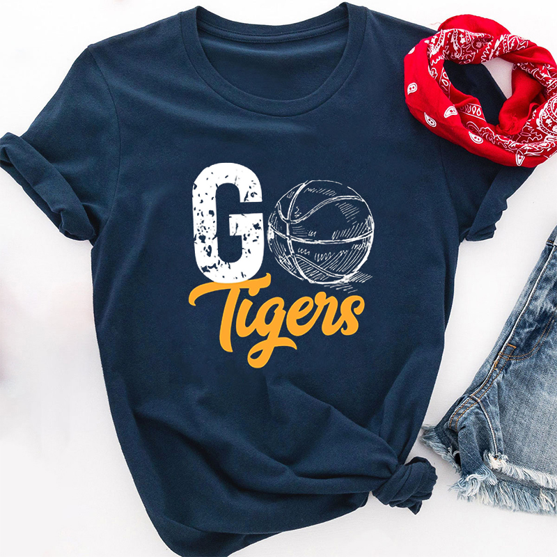 Personalized School Mascot Go Football Teacher T-Shirt