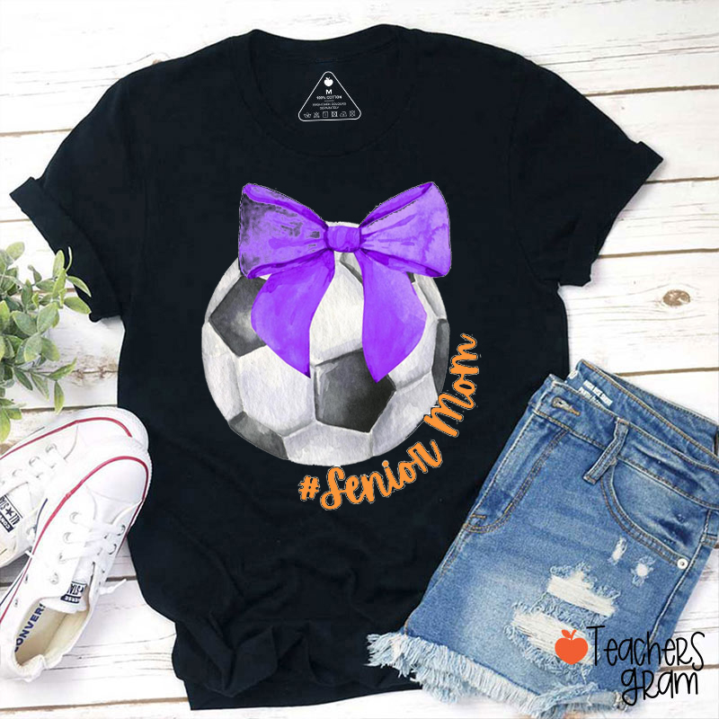 Personalized Sport And Text Coquette Bow Game Day Teacher T-Shirt