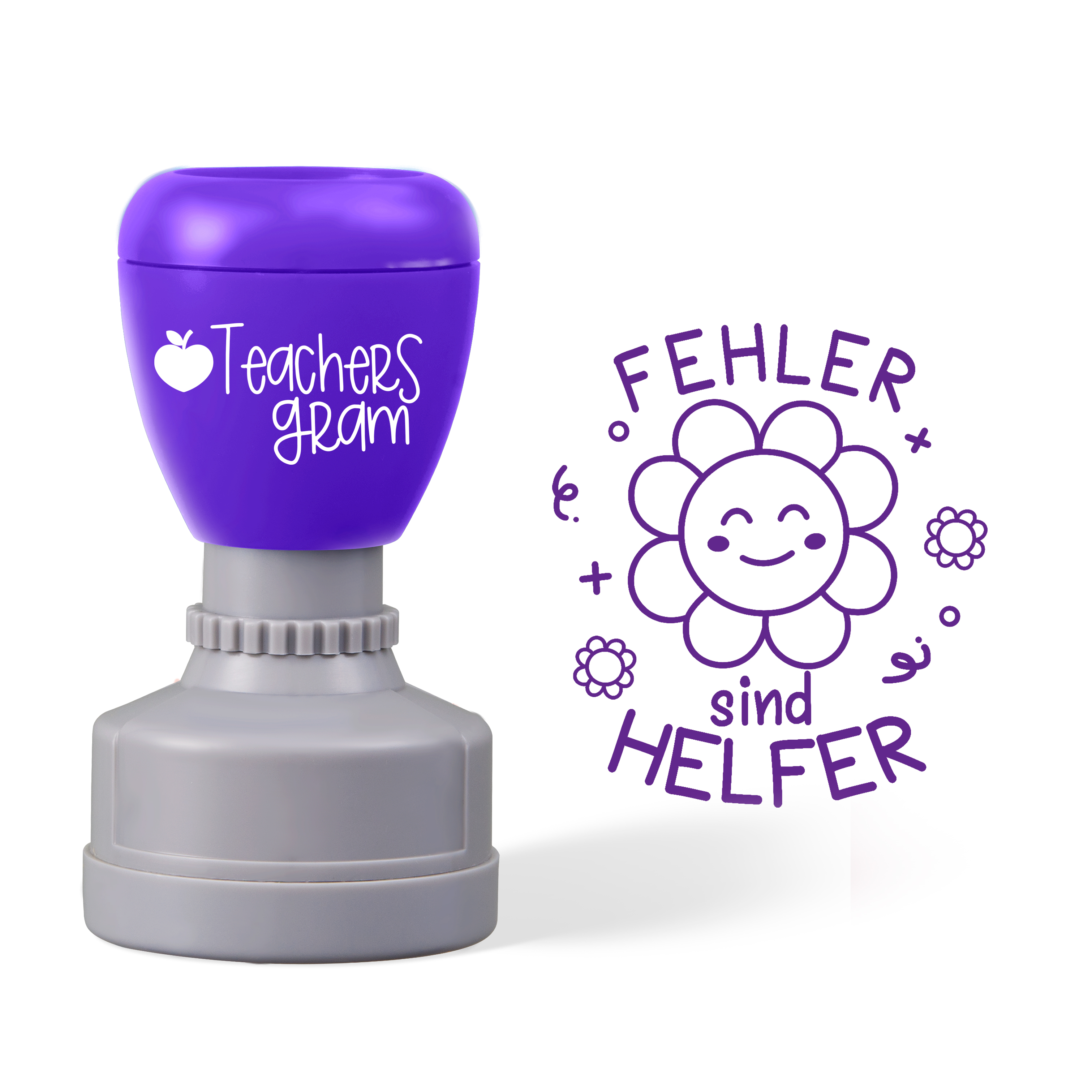 In Der Schule Fehler Sind Helfer German Teacher Stamp