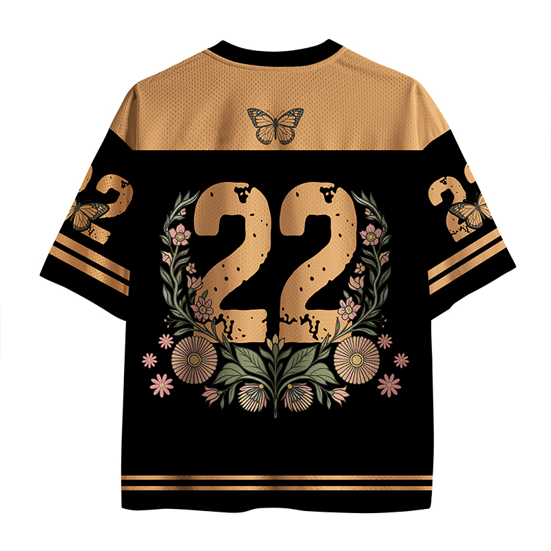 Personalized The Only Orange Monarch I Want Teacher Mesh Jersey