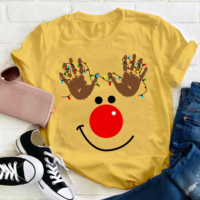 This Is My Christmas Elk Teacher T-Shirt